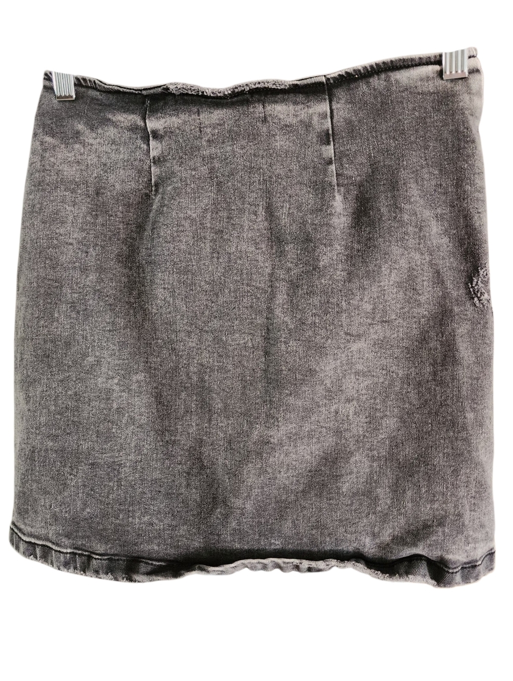 Retrofete Willa  Mini Skirt Revolve Black Denim Wash Sz Small  Italy - Picture 3 of 10